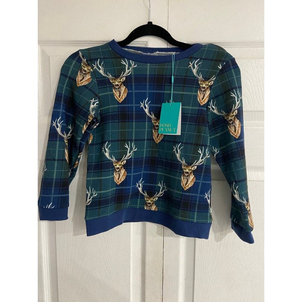 NWT posh peanut 10 year Beckford long sleeve Deer theme